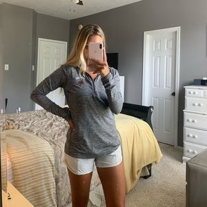 Texas State Nike dry fit half zip